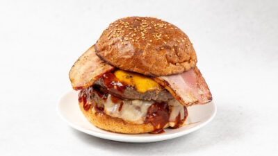 炭火焼きハンバーガー